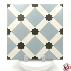 Aelle Carrelage Carrelage Sol Effet Carreaux De Ciment<Carrelage sol / mur effet ciment 20x20 cm 1900 PALAU CELESTE