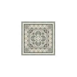 Aelle Carrelage Carrelage sol / mur effet ciment gris 20x20 cm - CAPRICE - CHATELET ANGLE- Carrelage Sol Pour Cuisine|Carrelage Sol Effet Carreaux De Ciment