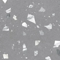 Eiffel art construction Carrelage sol / mur effet terrazzo 80x80 cm RIBE R ANTHRACITA(vendu par boite de 1.28m2)- Carrelage Sol Effet Terrazzo