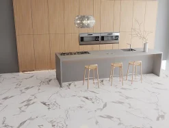 Limcaro Carrelage Sol Effet Marbre|Carrelage Sol Pour Pièce À Vivre<Carrelage sol / mur effet marbre beige PAONAZZO BRILLANT l.60 x L.120 cm Brillant