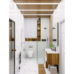 Aelle Carrelage Carrelage Sol Effet Marbre<Carrelage sol / mur effet marbre blanc 60x60 cm DONEY BLANCO