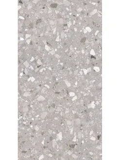 Limcaro Carrelage sol / mur effet Terrazzo CHALKY l.60 x L.120 cm Mat- Carrelage Sol Pour Salle De Bains|Carrelage Sol Pour Pièce À Vivre