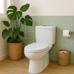 Aelle Carrelage Carrelage Sol Uni|Carrelage Sol Pour Wc<Carrelage sol / mur effet ciment uni bleu vert 20x20 cm 1900 JADE