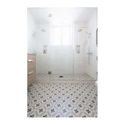 Aelle Carrelage Carrelage Sol Effet Carreaux De Ciment<Carrelage sol / mur effet ciment motif étoile 20x20 cm 1900 CALVET