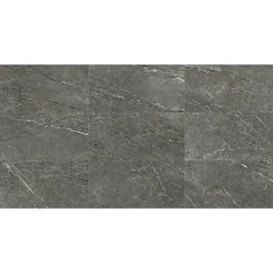 Aelle Carrelage Carrelage sol / mur effet pierre gris anthracite 60x120 cm BETILO R DARK- Carrelage Sol Effet Pierre