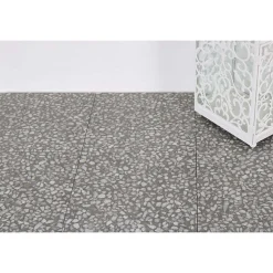 Aelle Carrelage Carrelage sol / mur effet terrazzo gris 30x30 cm FARNESE AMALFI GRAFITO- Carrelage Sol Effet Terrazzo