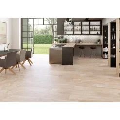 Eiffel art construction Carrelage sol / mur effet bois 20x120 cm ARTWOOD BONE (vendu par boite de 1.44m2)- Carrelage Sol Effet Bois