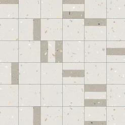 Eiffel art construction Carrelage sol / mur effet terrazzo 20x20 cm Croccante Granola Sesamo(vendu par boite de 1m2)- Carrelage Sol Effet Terrazzo|Carrelage Sol Pour Cuisine