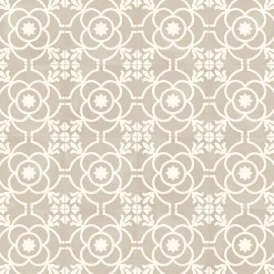Aelle Carrelage Carrelage sol / mur effet ciment 20x20 cm SVENSKA BLOMKNOPP SIENA- Carrelage Sol Effet Carreaux De Ciment