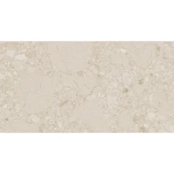 Aelle Carrelage Carrelage sol / mur effet terrazzo beige 60x120 cm CREAM R BEACH- Carrelage Sol Effet Pierre