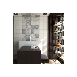 Aelle Carrelage Carrelage Sol Pour Cuisine<Carrelage sol / mur effet ciment motif patchwork gris 20x20 cm ART NOUVEAU ALAMEDA GREY