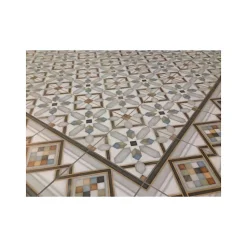 Aelle Carrelage Carrelage Sol Effet Carreaux De Ciment|Carrelage Sol Pour Cuisine<Carrelage sol / mur effet ciment 20x20 cm VODEVIL POMBO 3 ANGLE