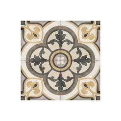 Aelle Carrelage Carrelage Sol Effet Carreaux De Ciment<Carrelage sol / mur effet ciment motif rosace 20x20 cm ART NOUVEAU MAJESTIC COLOUR