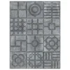 Eiffel art construction Carrelage sol / mur effet ciment 20x20 cm WORLD STREETS PAULISTA GRAFITO- Carrelage Sol Effet Carreaux De Ciment