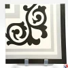 Aelle Carrelage Carrelage Sol Pour Cuisine|Carrelage Sol Effet Carreaux De Ciment<Carrelage sol / mur effet ciment 20x20 cm 1900 GIBERT 3 ANGLE