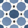 Eiffel art construction Carrelage sol / mur effet ciment 20x20 cm CAPRICE DECO SAPPHIRE COLOURS (vendu par boite de 1m2)- Carrelage Sol Effet Carreaux De Ciment