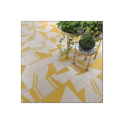 Aelle Carrelage Carrelage sol / mur effet ciment 20x20 cm KOKOMO GRIS ORO NASSAU PATCHWORK- Carrelage Sol Effet Carreaux De Ciment