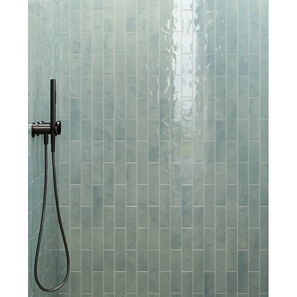 Aelle Carrelage Faïence Unie|Faïence Pour Salle De Bains<Carrelage sol / mur faience effet zellige bleu clair - Miniature SODA Azzurro Artico J380