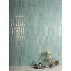 Aelle Carrelage Faïence Unie|Faïence Pour Salle De Bains<Carrelage sol / mur faience effet zellige bleu clair - Miniature SODA Azzurro Artico J380