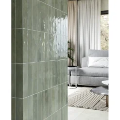 Aelle Carrelage Faïence Pour Wc|Faïence Pour Pièce À Vivre<Carrelage sol / mur faience effet zellige vert - Miniature SODA Verde Perla J376