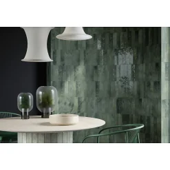 Aelle Carrelage Carrelage sol / mur faience effet zellige vert foncé - Miniature SODA Verde Malva J378- Faïence Pour Wc|Faïence Unie