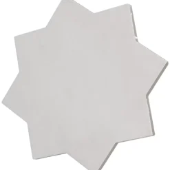 Aelle Carrelage Carrelage sol / mur forme étoile 16,8x16,8 cm KASBAH STAR SMOKE- Carrelage Sol Pour Wc|Carrelage Sol Uni