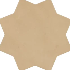 Aelle Carrelage Carrelage sol / mur forme étoile 16,8x16,8 cm KASBAH STAR FAWN- Carrelage Sol Uni|Carrelage Sol Pour Wc