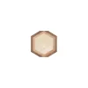 Eiffel art construction Carrelage sol / mur hexagonal effet ciment vieilli beige 25x21,6 cm TERRA CORNICE HEXAGONAL- Carrelage Sol Effet Béton