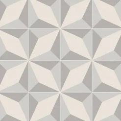 Aelle Carrelage Carrelage Sol Uni|Carrelage Sol Pour Wc<Carrelage sol / mur hexagonal à motif coloré 17,5x20 cm COIMBRA BELLA BLUE 30658