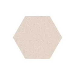 Eiffel art construction Carrelage Sol Effet Terrazzo<Carrelage sol / mur hexagonal effet terrazzo grand format beige 51,9x59,9 cm MICRA Hexagono Crema