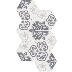 Aelle Carrelage Carrelage Sol Pour Wc<Carrelage sol / mur hexagonal motif patchwork 26,23 cm ALCHIMIA ELISIR