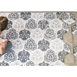 Aelle Carrelage Carrelage Sol Pour Wc<Carrelage sol / mur hexagonal motif patchwork 26,23 cm ALCHIMIA ELISIR