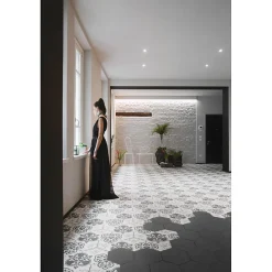 Aelle Carrelage Carrelage Sol Pour Wc<Carrelage sol / mur hexagonal motif patchwork 26,23 cm ALCHIMIA ELISIR