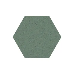Eiffel art construction Carrelage sol / mur hexagonal effet terrazzo grand format bleu vert 51,9x59,9 cm MICRA Hexagono Indigo- Carrelage Sol Effet Terrazzo