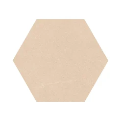 Aelle Carrelage Carrelage sol / mur hexagonal effet pierre SEINE HEXAGONO CREMA- Carrelage Sol Effet Béton