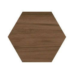 Aelle Carrelage Carrelage Sol Pour Cuisine|Carrelage Sol Effet Bois<Carrelage sol / mur hexagonal effet bois grand format HEXAGONO BELICE NOCE