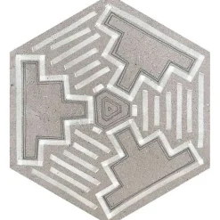 Aelle Carrelage Carrelage Sol Effet Béton<Carrelage sol / mur hexagonal effet béton patchwork RIFT IGNEUS CEMENTO