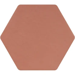 Aelle Carrelage Carrelage sol / mur hexagonal terracotta 17x15 cm MINIMA8.6 COTTO- Carrelage Sol Uni