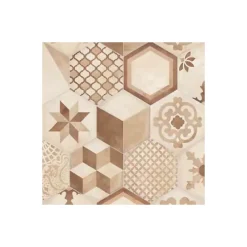 Eiffel art construction Carrelage Sol Uni|Carrelage Sol Pour Wc<Carrelage sol / mur hexagonal effet ciment 25 x 21.6 cm TERRA COLONIALE HEXAGONAL BEIGE