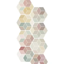 Aelle Carrelage Carrelage Sol Uni|Carrelage Sol Pour Wc<Carrelage sol / mur hexagonal coloré 17x15 cm MINIMA8.6 MULTI COLOR 1 MIN103M