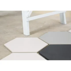 Aelle Carrelage Carrelage sol / mur hexagonal blanc mate 26,23 cm ALCHIMIA BIANCO- Carrelage Sol Uni|Carrelage Sol Pour Wc