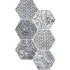 Aelle Carrelage Carrelage Sol Pour Wc<Carrelage sol / mur hexagonal motif patchwork 26,23 cm ALCHIMIA ARS MIX2
