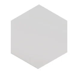 Aelle Carrelage Carrelage sol / mur hexagonal uni gris 17,5x20 cm COIMBRA OXFORD GRAY 30632- Carrelage Sol Uni