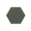 Eiffel art construction Carrelage Sol Uni<Carrelage sol / mur hexagonal uni vert mate 11,6x10,1 cm KROMATIKA GREEN