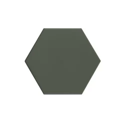 Eiffel art construction Carrelage Sol Uni<Carrelage sol / mur hexagonal uni vert mate 11,6x10,1 cm KROMATIKA GREEN