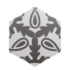 Aelle Carrelage Carrelage sol / mur hexagonal à motif coloré 17,5x20 cm COIMBRA ETERNA 30660- Carrelage Sol Pour Wc|Carrelage Sol Uni
