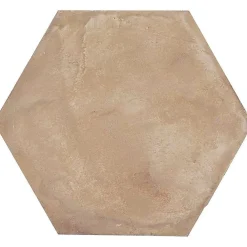 Aelle Carrelage Carrelage Sol Effet Carreaux De Ciment<Carrelage sol / mur hexagonal effet ciment 25 x 21.6 cm TERRA OCRA HEXAGONAL