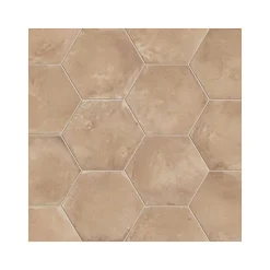 Aelle Carrelage Carrelage Sol Effet Carreaux De Ciment<Carrelage sol / mur hexagonal effet ciment 25 x 21.6 cm TERRA OCRA HEXAGONAL