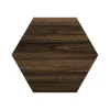 Aelle Carrelage Carrelage sol / mur hexagonal effet bois grand format HEXAGONO BELICE CARBON- Carrelage Sol Effet Bois