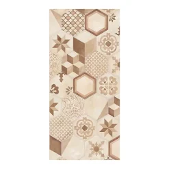 Eiffel art construction Carrelage Sol Effet Carreaux De Ciment<Carrelage sol / mur hexagonal effet ciment 25 x 21.6 cm TERRA MIX PATCHWORK HEXAGONAL BEIGE